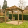 Forest Garden Venetian Pavillion With Decking - Home Delivery
