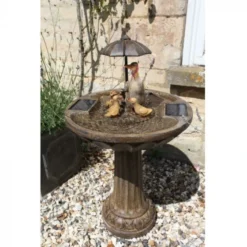 Smart Solar Duck Family Fountain 5 Smart Solar Duck Family Fountain -Verdant Living 322530 duck family1