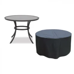 Worth Gardening 4-6 Seater Round Table Cover -Verdant Living 325012 4 6 seater rnd table cover2
