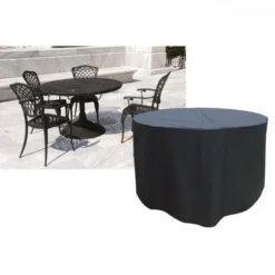 Worth Gardening 4-6 Seater Round Furniture Set Cover -Verdant Living 325019 4 6 seater rnd furniture set cover2