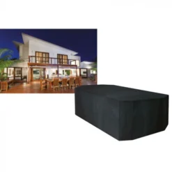 Worth Gardening 8-10 Seater Rectangular Furniture Set Cover -Verdant Living 325025 8 10 seater rect furniture set cover2