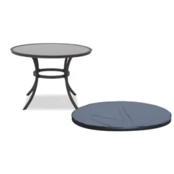 Worth Gardening 4-6 Seater Round Table Top Cover -Verdant Living 325037 4 6 seater rnd table top cover2