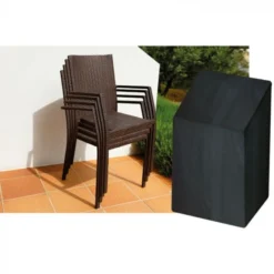 Worth Gardening Stacking Chair Cover -Verdant Living 325041 stacking chair cover2