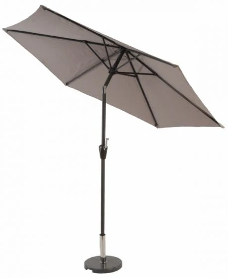 Sturdi Aluminium Parasol Taupe 3M - Glencrest 1 Sturdi Aluminium Parasol Taupe 3M - Glencrest