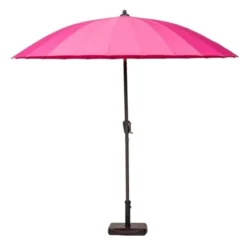 Sturdi Shanghai Crank & Tilt Parasol Fuchsia 2.7M