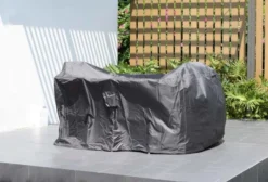 Lifestyle Gardens Cover 6 Seater Rectangle 250x170x90cm Grey -Verdant Living 6 seater set cover 3