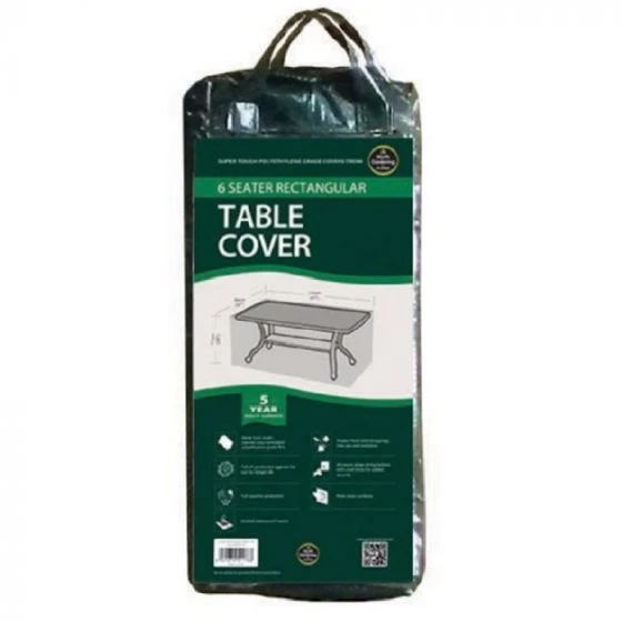 6 Seater Rectangle Table Cover - Worth Gardening 2 6 Seater Rectangle Table Cover - Worth Gardening - Image 2
