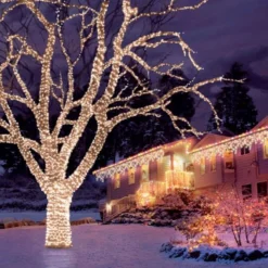 100 Warm White L.E.D. Connectable Lights