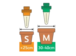 Hozelock Aquasolo Holiday Watering Cones For Medium Pots - 4 Pack -Verdant Living aquasolo illo 1 400x298 1