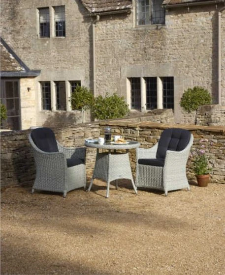 Bramblecrest Chatsworth 80cm Bistro Set 2 Bramblecrest Chatsworth 80cm Bistro Set - Image 2