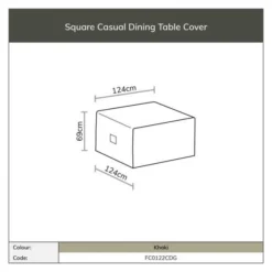 Bramblecrest Bramblecrest Cover Square Corner Sofa Set - Khaki -Verdant Living bramblecrest la rochelle portofino square sofa set covers cvms2g