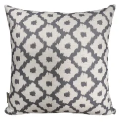 Bramblecrest Scatter Cushion Square Light Grey Medallion