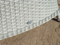 Bramblecrest Chatsworth 4 Seat Set W 120cm Table & Parasol -Verdant Living chatsworth close up