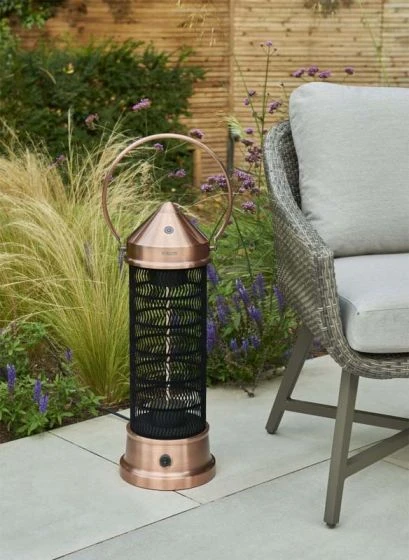 Copper Electric Heater Lantern 73cm - Kettler 2 Copper Electric Heater Lantern 73cm - Kettler - Image 2