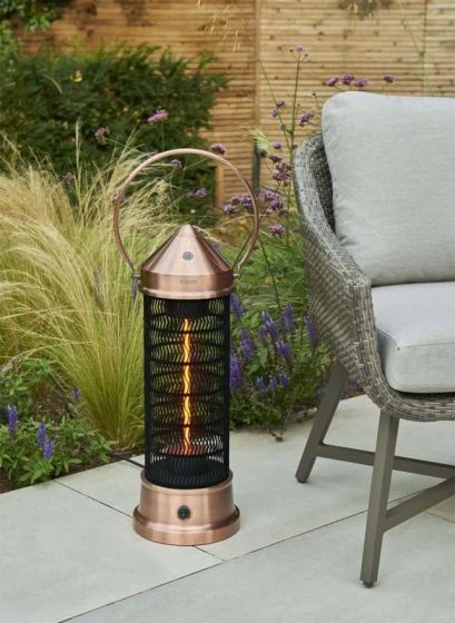 Copper Electric Heater Lantern 73cm - Kettler 1 Copper Electric Heater Lantern 73cm - Kettler