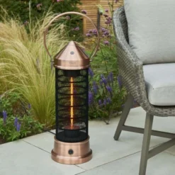 Copper Electric Heater Lantern 73cm - Kettler 7 Copper Electric Heater Lantern 73cm - Kettler -Verdant Living copper electric heater lantern 73cm kettler 3
