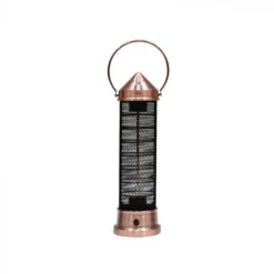 Copper Electric Heater Lantern 84cm - Kettler -Verdant Living copper heater 84cm