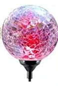 Crackle Globe Stake Light 5 Pack 5 Crackle Globe Stake Light 5 Pack - Image 5