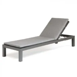 Kettler Elba Lounger W Cushion Grey 9 Kettler Elba Lounger W Cushion Grey -Verdant Living elba lounger with cushion
