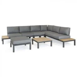Kettler Elba Low Lounge Standard Corner Set 8 Kettler Elba Low Lounge Standard Corner Set -Verdant Living elba low lounge corner
