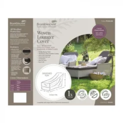 Bramblecrest Rattan Lounger Cover - Monterey / Chedworth