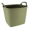 Town & Country Square Plastic FlexiTub Sage Green 40L