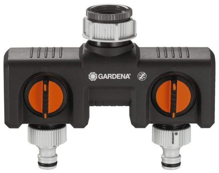 Gardena Twin Tap Connecter 2 Gardena Twin Tap Connecter - Image 2