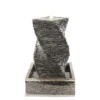 Woodlodge Single Tall Slate Glacier Water Feature