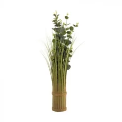 Smart Garden In-Lit Verde Eucalyptus Faux Bouquet 70cm 5 Smart Garden In-Lit Verde Eucalyptus Faux Bouquet 70cm -Verdant Living lit eucalyptus green 2
