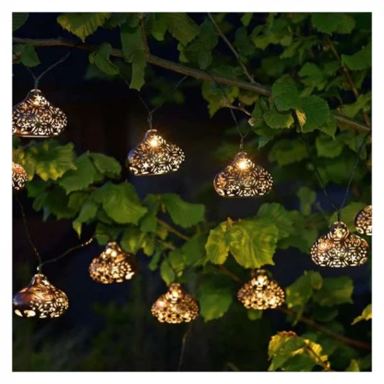 Maroc 10 Solar String Lanterns - Smart Solar 1 Maroc 10 Solar String Lanterns - Smart Solar