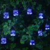 Firefly Opal Jar String Lights Set Of 10 - Smart Solar