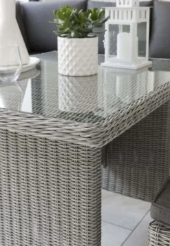 Kettler Palma Mini Casual Dining Set With Glass Table Whitewash -Verdant Living palma mini 2