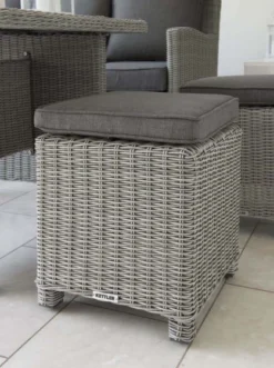 Kettler Palma Mini Casual Dining Set With Glass Table Whitewash -Verdant Living palma mini 3