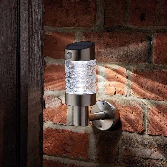 Super Bright Pir Wave Wall Light - 50 Lumens - Smart Solar 1 Super Bright Pir Wave Wall Light - 50 Lumens - Smart Solar