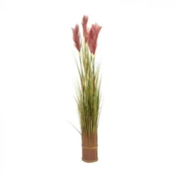 Smart Garden Purple Pampas Faux Bouquet 120cm -Verdant Living purple pampas 1