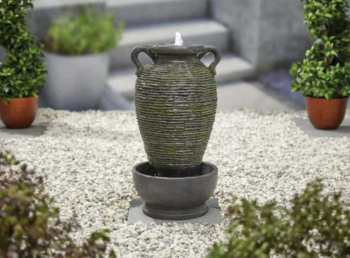 Kelkay Rippling Vase Including LED Water Feature 1 Kelkay Rippling Vase Including LED Water Feature