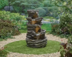 Kelkay Rock Pools Water Feature Including LEDs