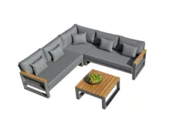 Soho Corner Set With Teak Armrests -Verdant Living soho 2