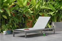 Lifestyle Gardens Solana Stacking Wheel Lounger