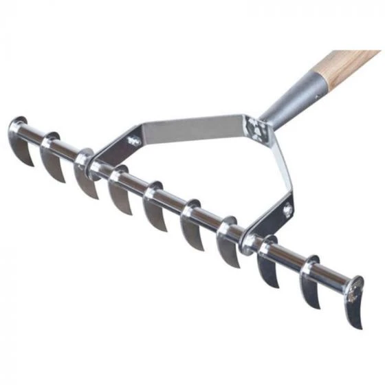 Kent & Stowe Stainless Steel Scarifying Rake 2 Kent & Stowe Stainless Steel Scarifying Rake - Image 2