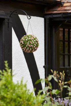 Topiary Pink Rose Ball -Verdant Living topiary pink rose ball 3