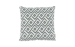 Bramblecrest Scatter Cushion Square Green Geometric