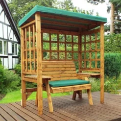 Charles Taylor Wentworth 2 Seat Arbour Green -Verdant Living untitled 43 3