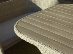 Bramblecrest Tetbury 8 Seat Balcony Set W Parasol - Nutmeg -Verdant Living x20qs4kn1nw 3 web