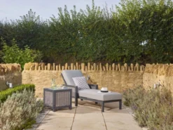 Bramblecrest Buckland Lounger & Coffee Table