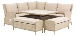 Bramblecrest Somerford Reclining Modular Sofa Set W Adj Table & 2 Benches -Verdant Living x23wsfsqcd2jr 1 web 1
